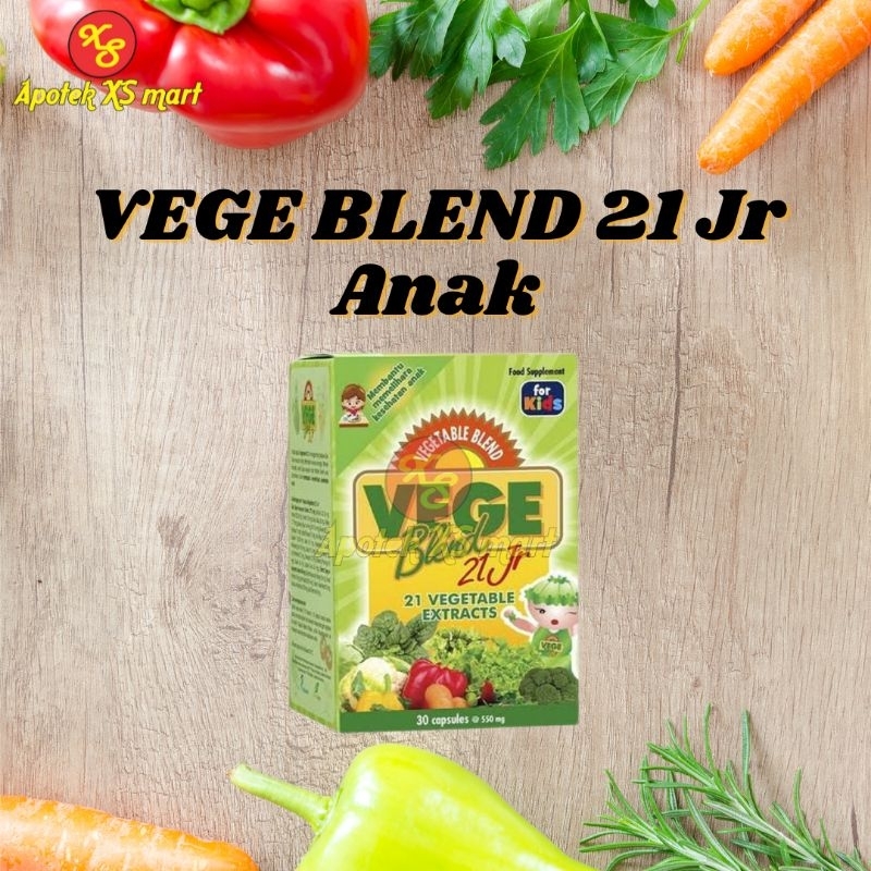 

VEGEBLEND 21 JR (ANAK) - MEMENUHI KEBUTUHAN NUTRISI SAYURAN ANAK