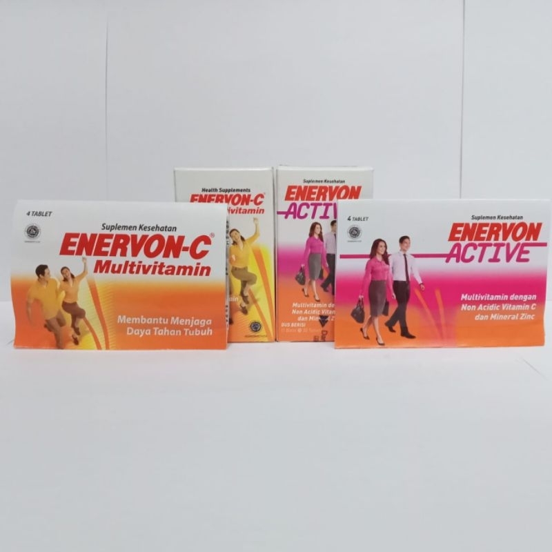 Enervon C Tablet / Enervon C Strip - Enervon C Multivitamin