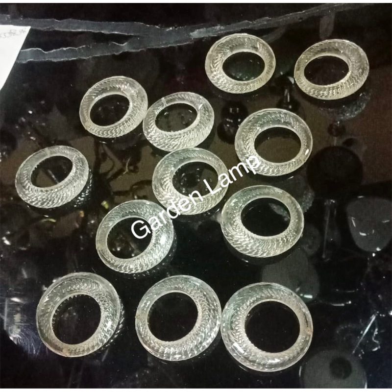 Ring Cincin tangkai lampu lilin - chandelier acrylic