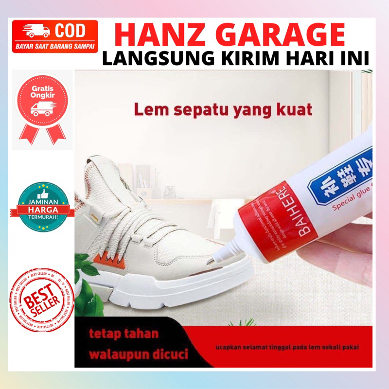 

Lem Sepatu Sandal Lim Kuat 50-60ml Lengket Waterproof Tahan Air Perekat Nambal Tanpa Bekas