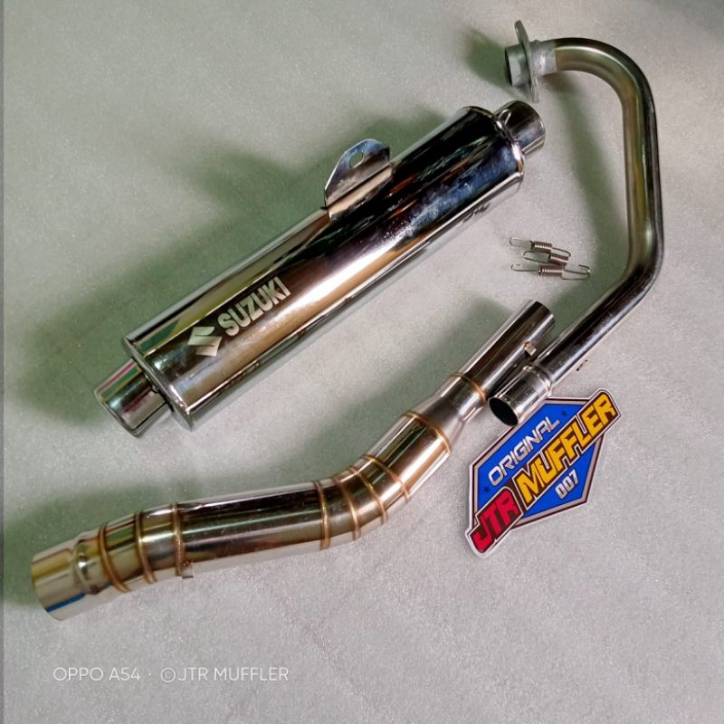 Knalpot CKD standar pnp Vixion Satria fu Cb150r old new Verza sonic