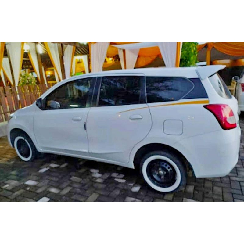Lis ban atlas polos R14 R15 white wall khusus mobil