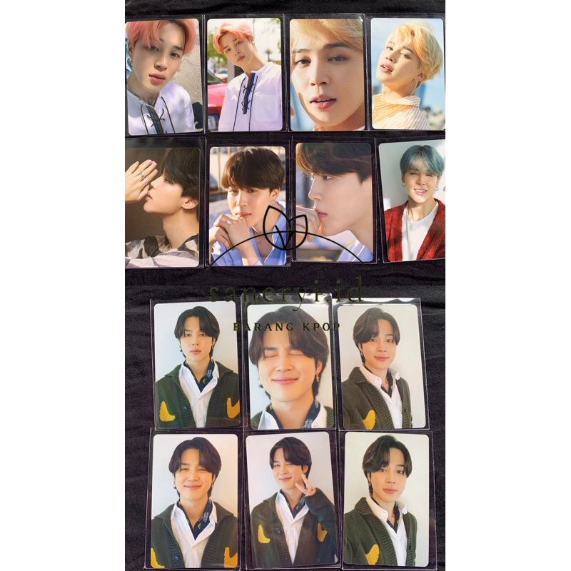 BTS Dicon 101 photocard OFFICIAL PC Jimin photocard jimin official