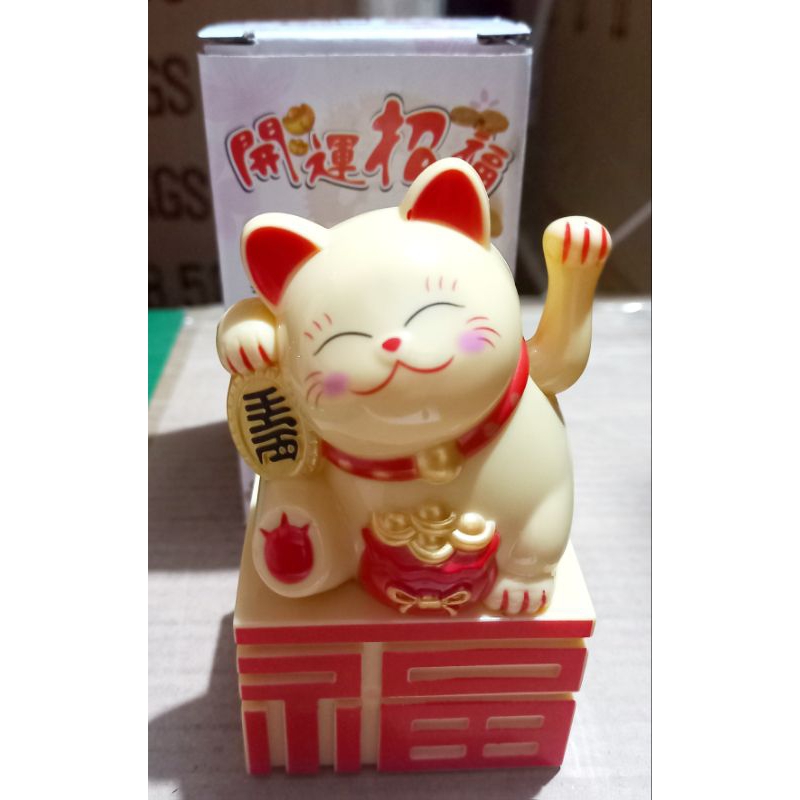 KUCING HOKI FUK / Maneki Neko Fuk / Lucky Cat terbaru / CaoCaiMao