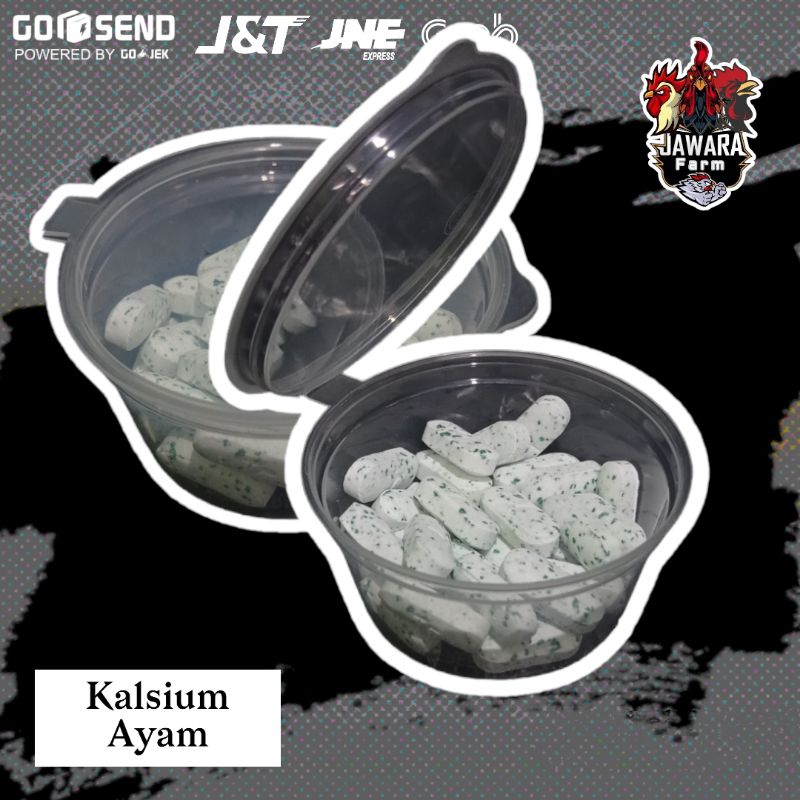 Kalsium  Ayam Kalk Talegg Penguat Tulang Ayam Isi 30 Butir