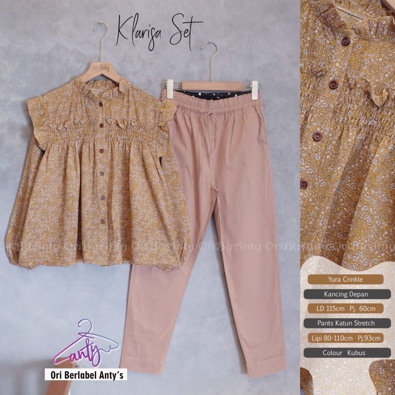 KLARISA SET BY ANTY /SHARLEEN SET BY ANTY