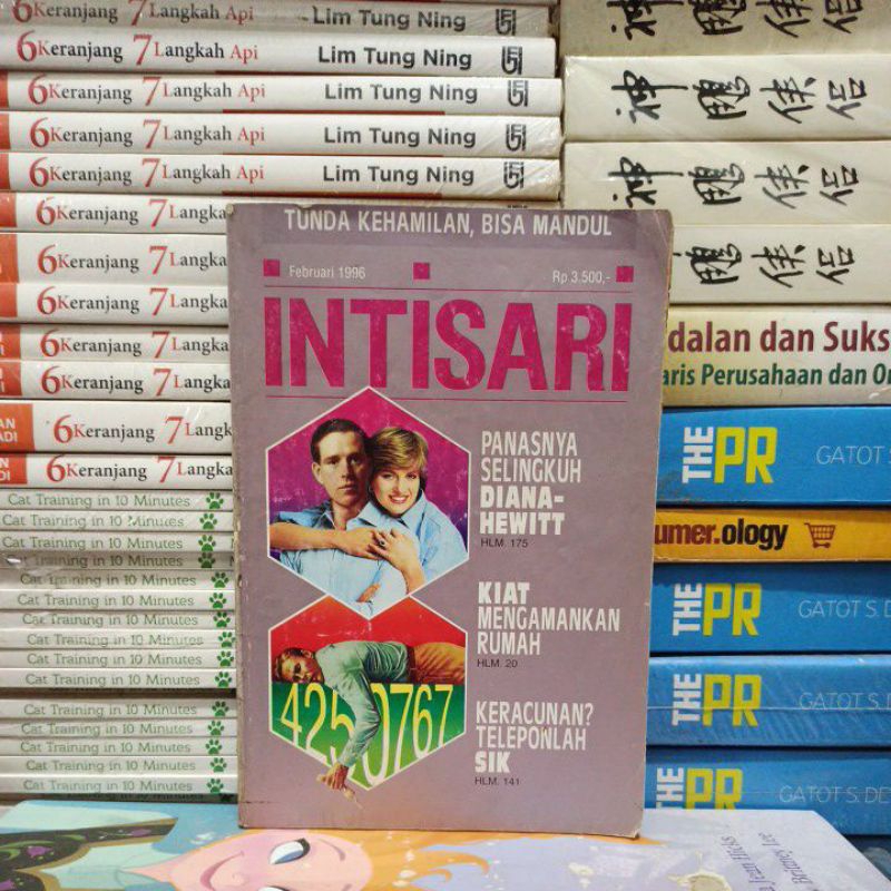 MAJALAH ORIGINAL INTISARI NO. 391 FEBRUARI 1996 BEKAS