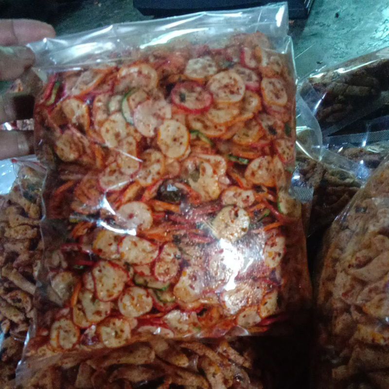 

seblak kerupuk bawang daun jeruk gurih 1kg