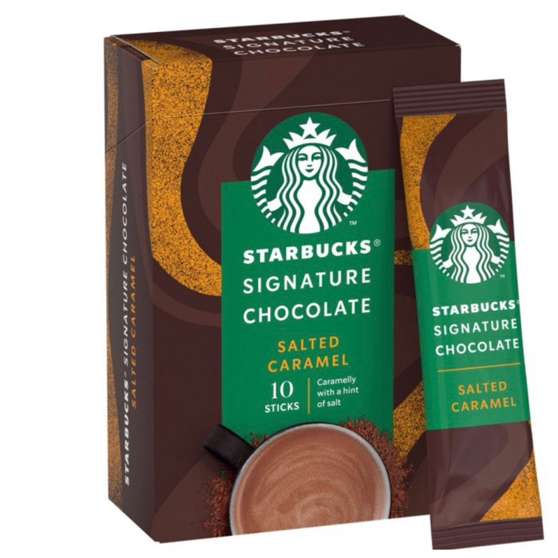 STARBUCKS Signature Chocolate Salted Caramel - Limited Edition IMPORT