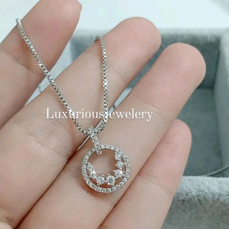 Luxuriousjewelery- Kalung Replika Berlian Eropa