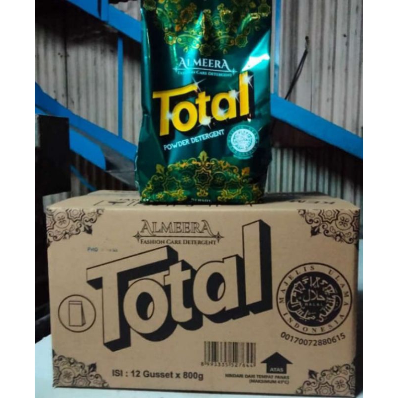 Total almeera deterjen bubuk 800gram