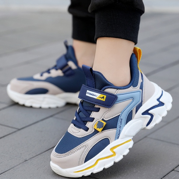 Sepatu Anak laki laki Perempuan Original 100% Sneakers Olahraga Sport Q - 14 Sekolah basket