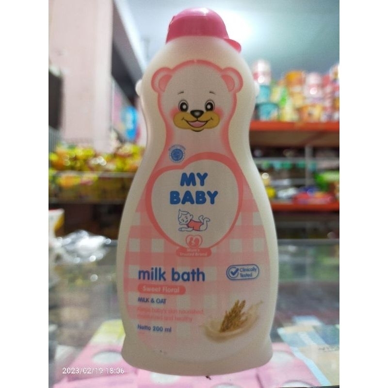 my baby milk bath 200ml (varian random)