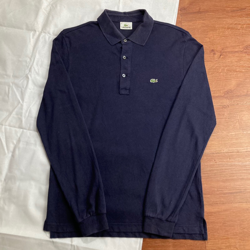 Polo Shirt Rugby Lacoste Purple Second Original