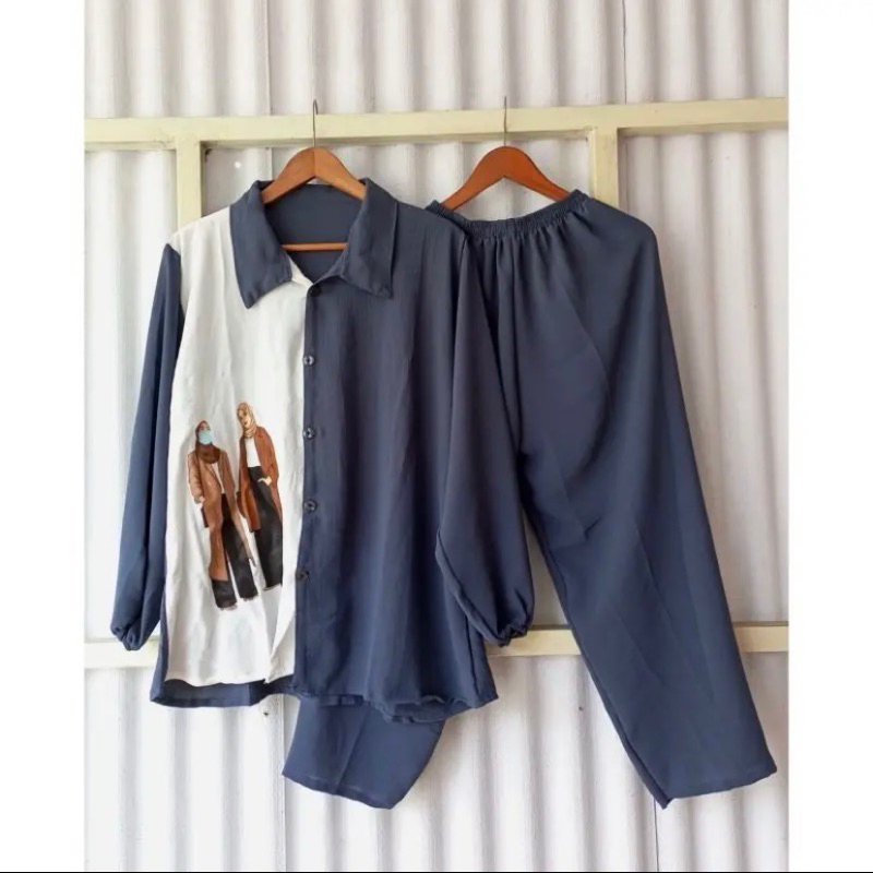 Glasy one set crincle