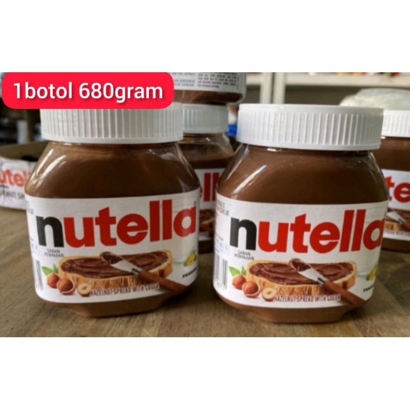 

Nutella Coklat 1botol isi 680gram