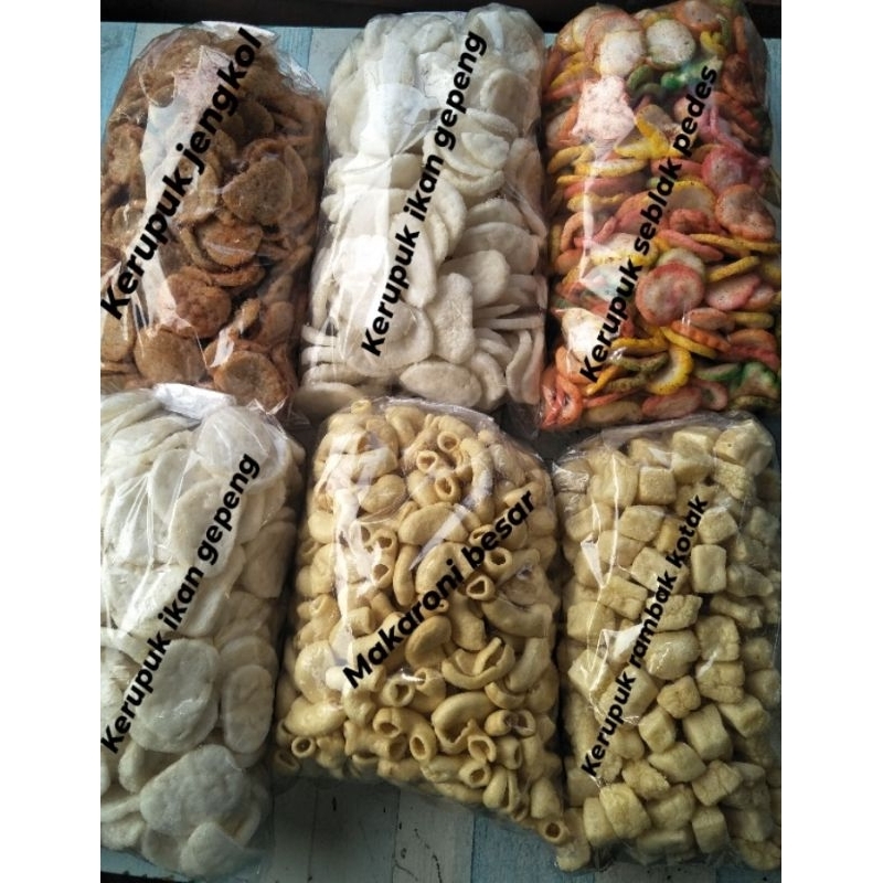 

Kerupuk❤️Slodok Original polos