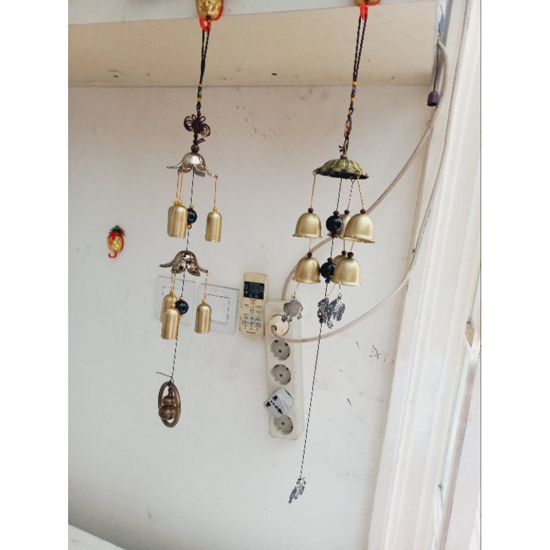 Fung Ling Tembaga / Gantungan Lonceng Angin Feng Shui / Dekorasi Gantung / Wind Chime Traditional