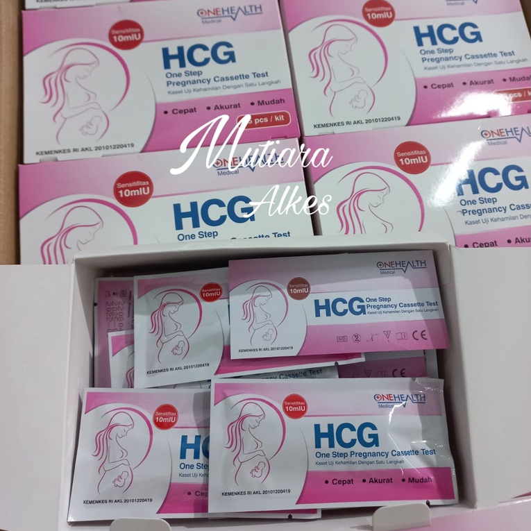 ONEHEALTH HCG TEST - Tes Kehamilan HCG Cassette - Test Hamil 1PCS