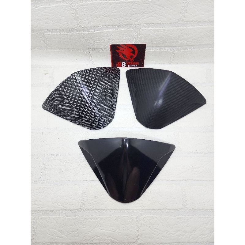 Visor Yamaha Jupiter MX Old Hitam - Karbon Dof - Karbon Glossy