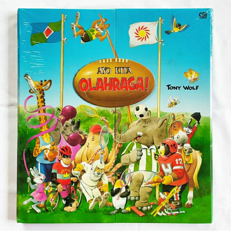 Buku Tony Wolf Ayo Kita Olahraga