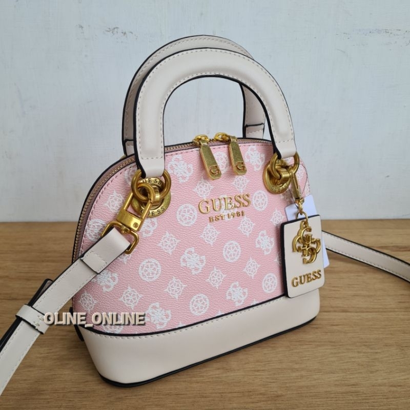 tas new2023 cathleen dome 4 color coffee beige pink black white logo batik selempang jinjing top handle oval setengah lingkaran ciayumajakuningan cirebon gs tegal losari tanjung sindang laut brebes fast delivery gb instan pengiriman ready stock majalengka