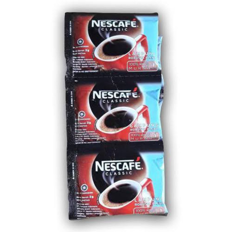 

Nescafe Classic 2Gram Renceng (10sachet)