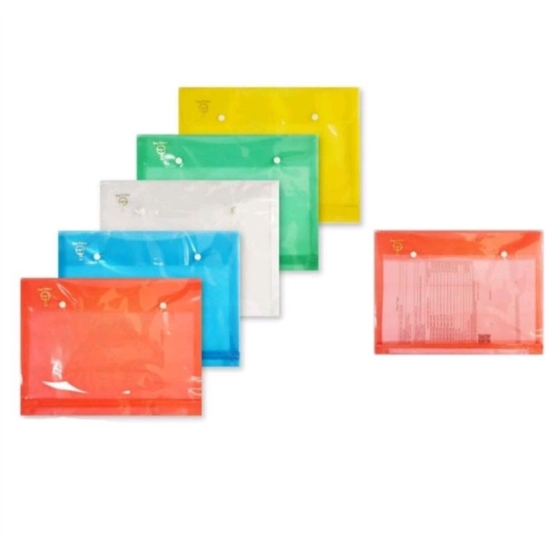 

Map Plastik /Bag Folder Kancing 2 SP-313 (1pak isi 12 Biji)