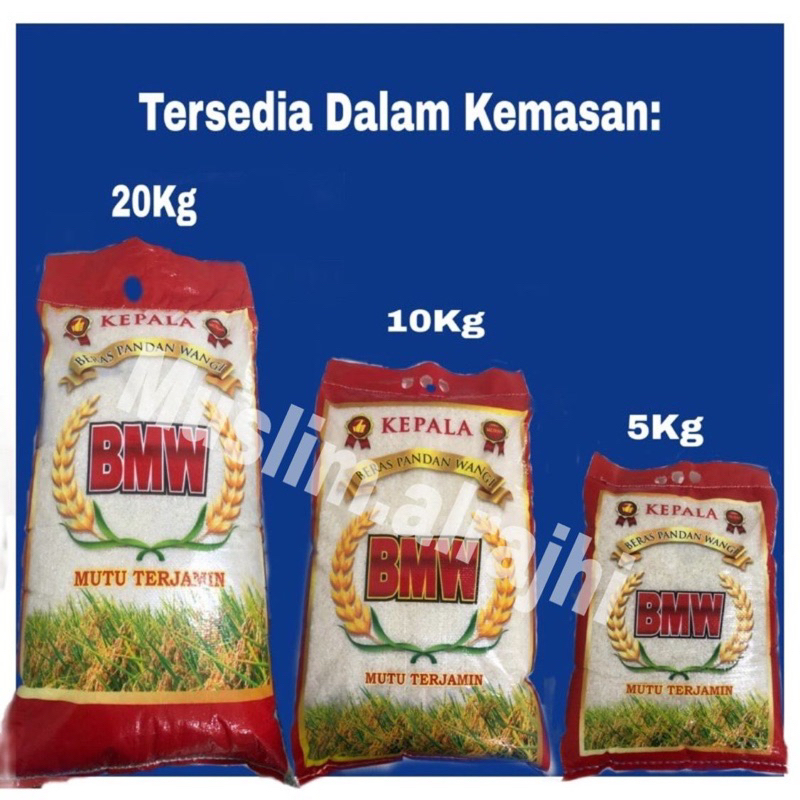 

Bmw spesial pandan wangi Premium 100% Asli 5kg, 10kg dan 20kg