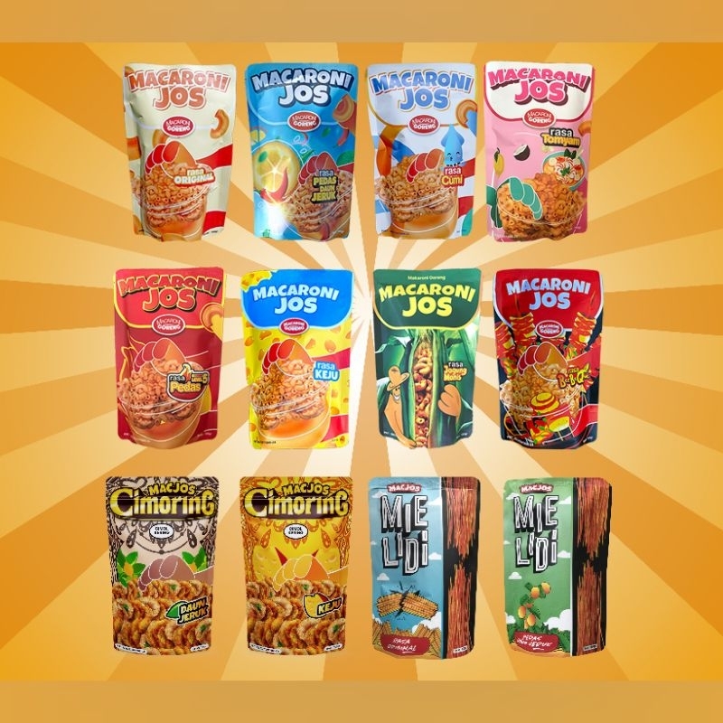 

MacJos Cimoring / Cimol Kering Aneka Rasa • Cemilan Kekinian • Cemilan Murah