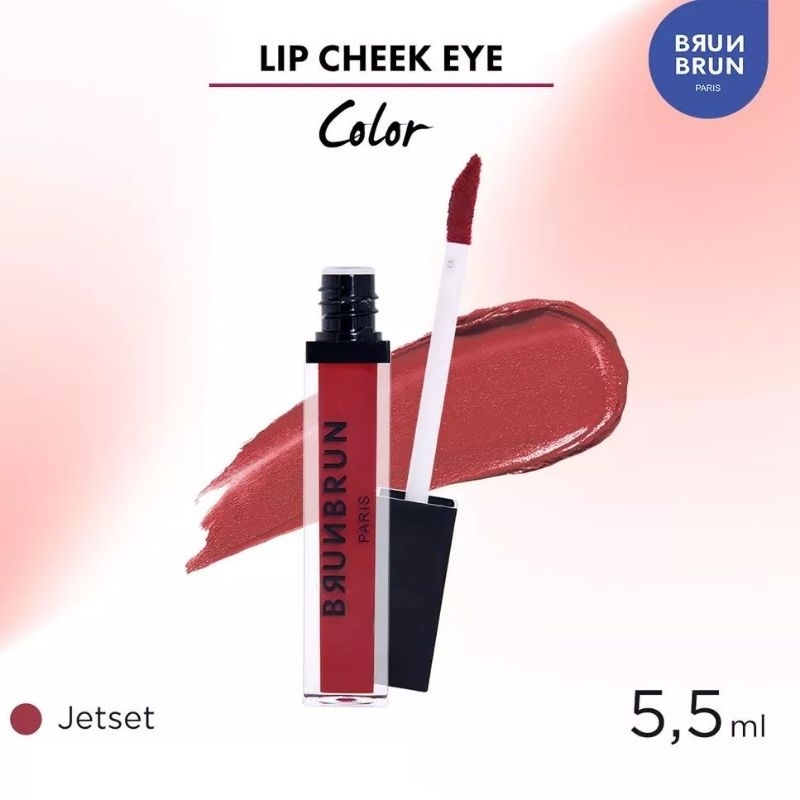 LIP CHEEK EYE JETSET BY BRUNBRUN PARIS PROMO