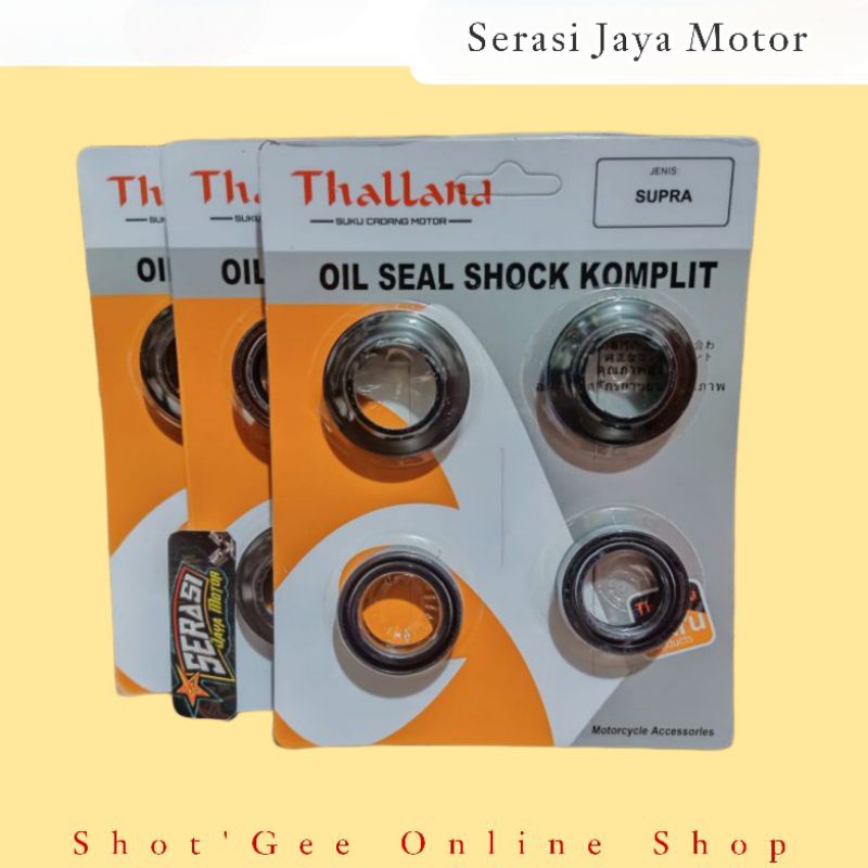 SEAL OIL SIL SHOCK PLUS TUTUP SHOCK BEAT VARIO SCOOPY MIO OLD J MIO M3 XRIDE SOUL SPIN KARISMA JUPITER Z MX VEGA SHOGUN SMASH