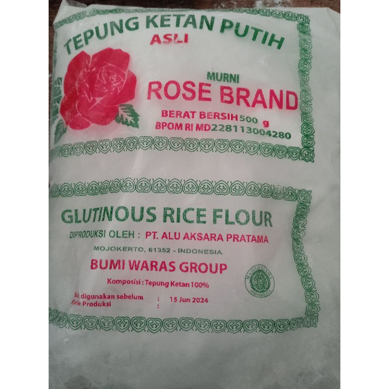 

500GR TEPUNG KETAN ROSE BREND