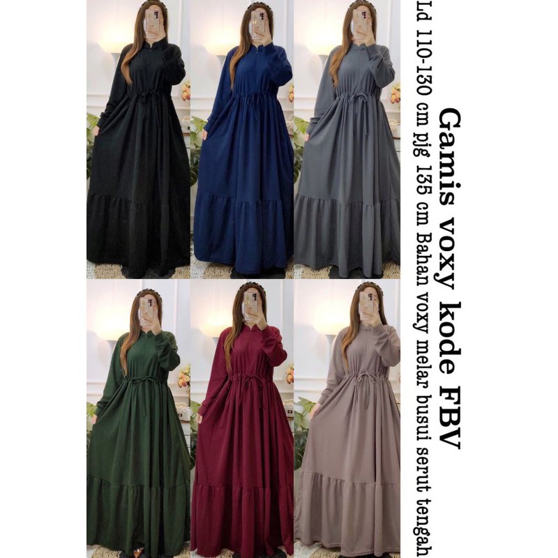 Gamis voxy busui kode fbv