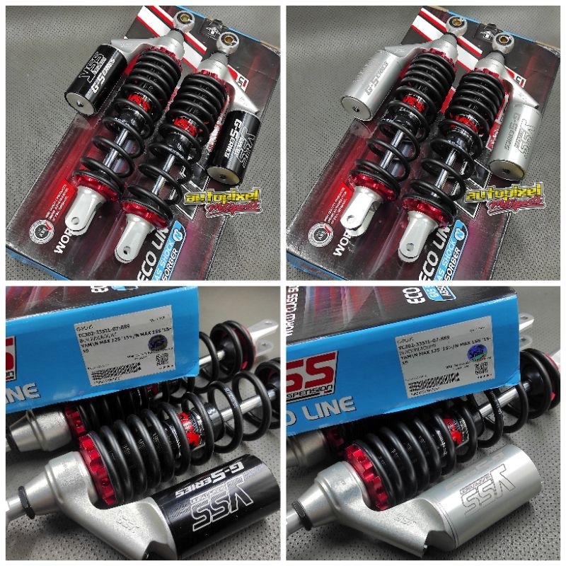 Shock yss nmax lama old 335mm yss original