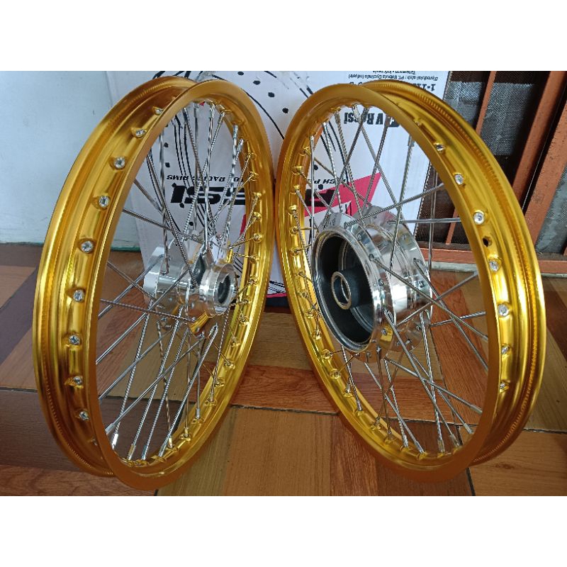 VELG PAKETAN MOTOR YAMAHA JUPITER Z VEGA R NEW VEGA ZR ROSSI RING 17 X140 GOLD