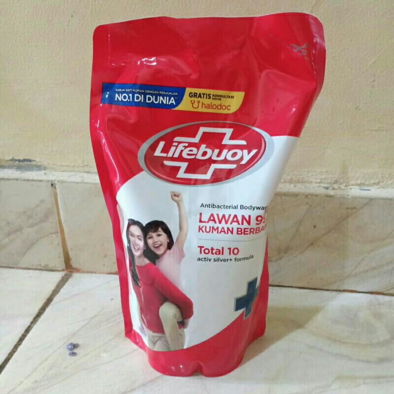 Lifebuoy Sabun Cair Sabun Mandi Antiseptik Total 10