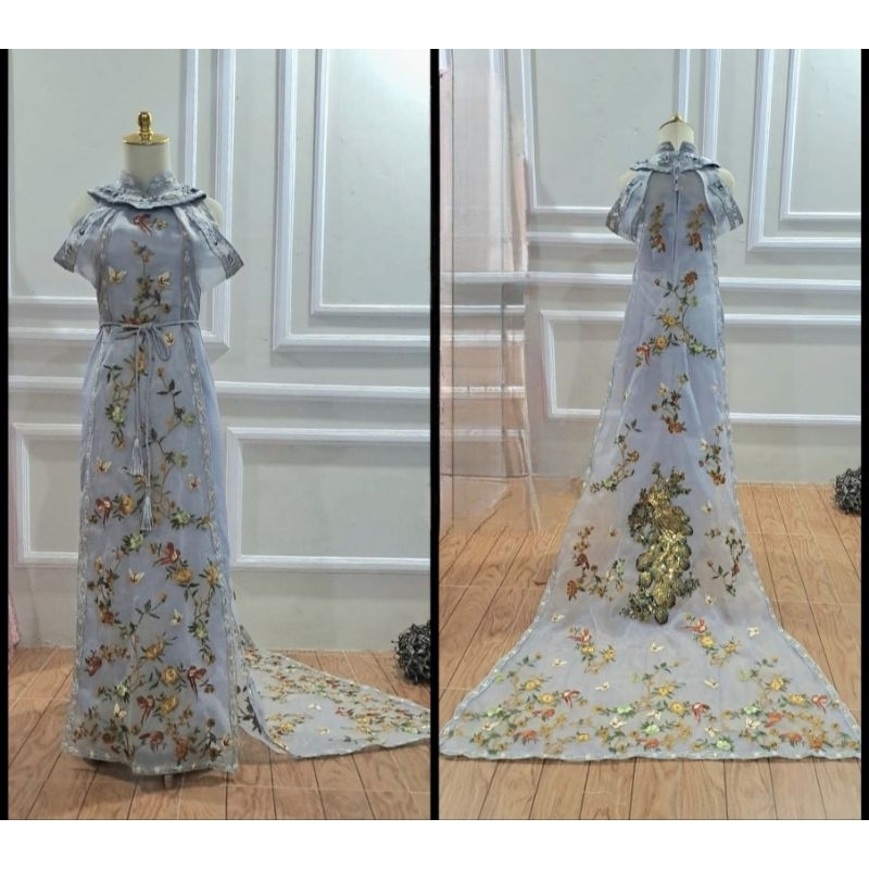 Cheongsam dress sangjit / qipao / baju china chinese