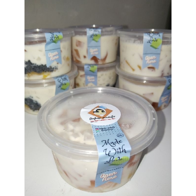 

mango cheese milk/dessert cup by @dapoer_mamfir