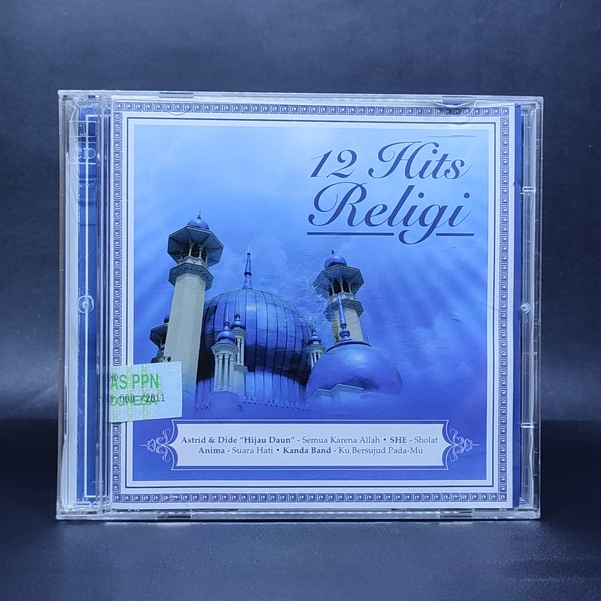 CD 12 HITS RELIGI & KADO RAMADHAN & HITS RELIGI WALI ASTRID ANIMA HIJAU DAUN VAGETOZ GITA GUTAWA