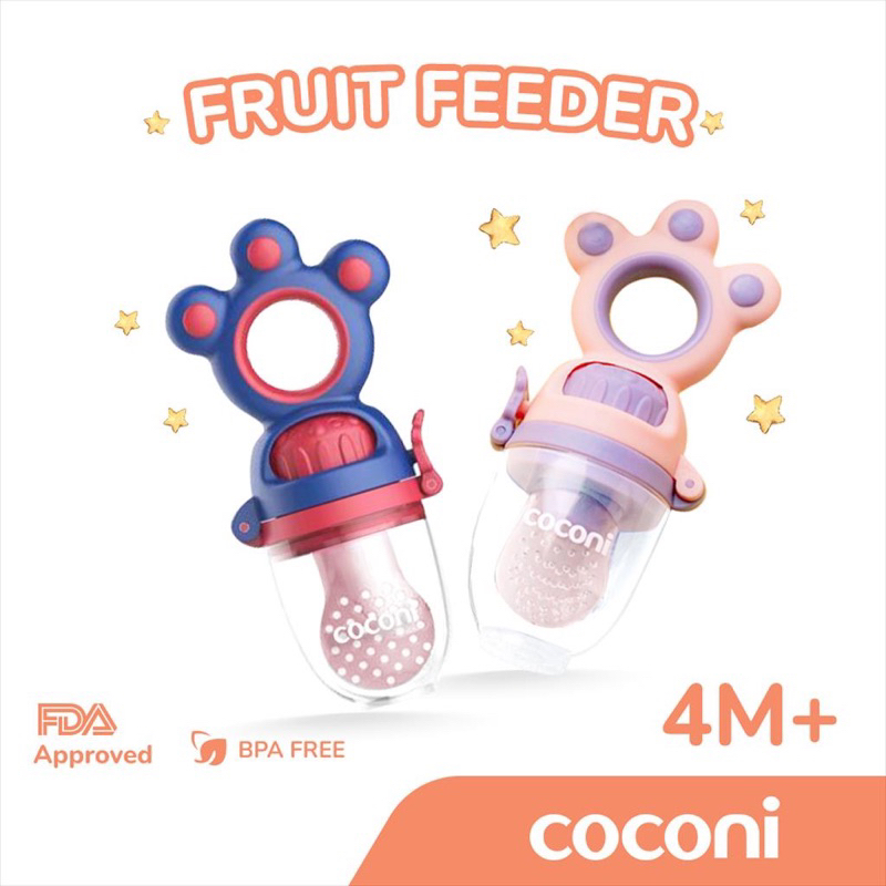 Coconi Baby Twist Food Fruit Feeder / Empeng Dot Buah Bayi