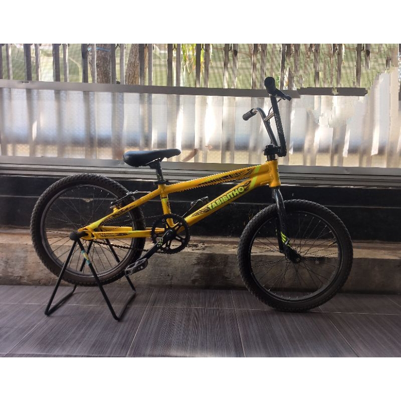 bmx thrill Tabibitho rascal kuning 20 inch