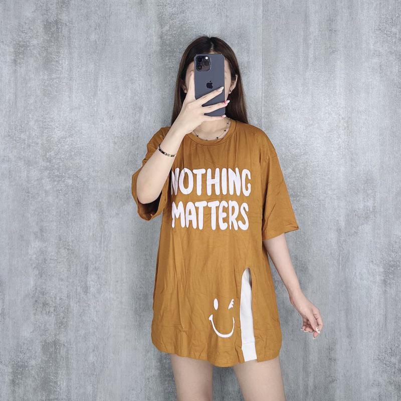 Kaos jumbo XXL nothing | Kaos oversize nothing