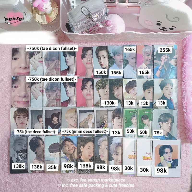 °new ♡ WTS KEYCHAIN KEYRING KOLBUK COLLECT BOOK BTS KPOP PHOTOCARD