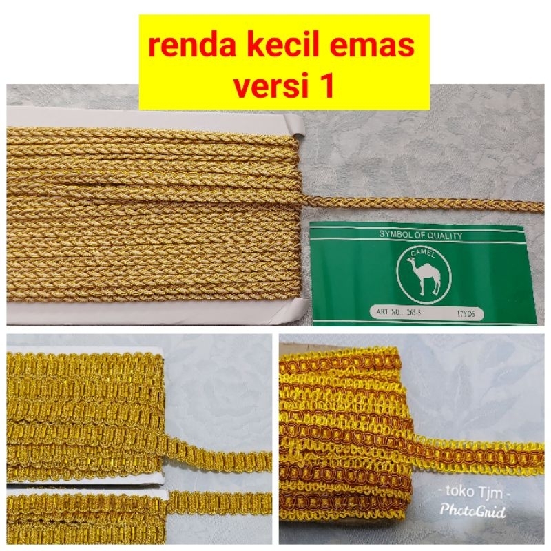RENDA EMAS KECIL (VERSI 1)ROLL