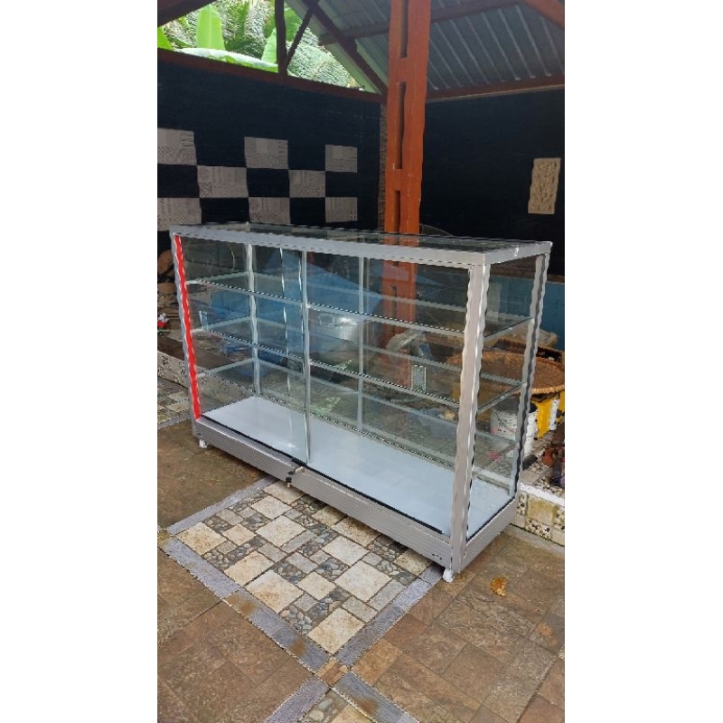 Etalase kaca || Etalase Toko || Etalase 1.5m