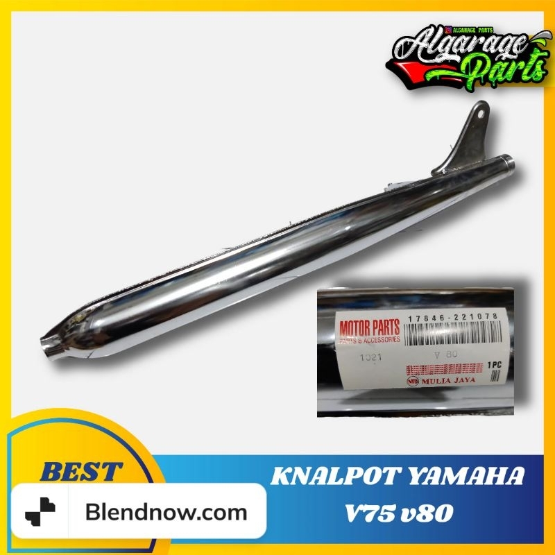 KNALPOT YAMAHA V75 V80 V 75 V80 kualitas original