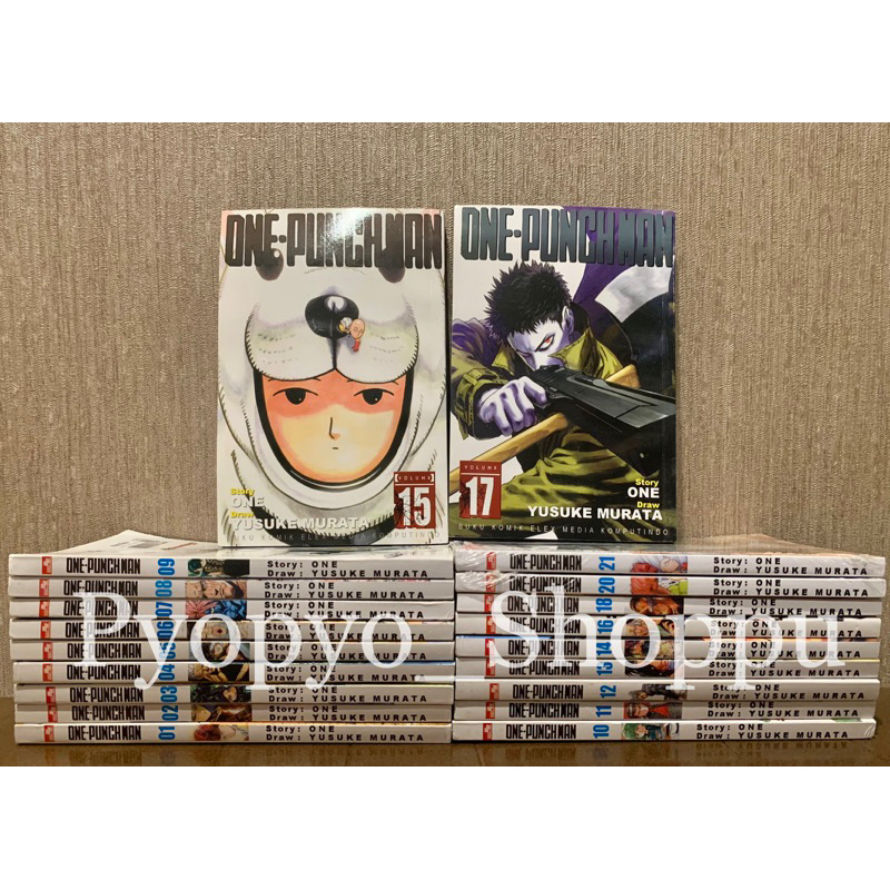 Komik Cabutan Manga Set One Punch Man 1,3,4,5,9,11,17,19