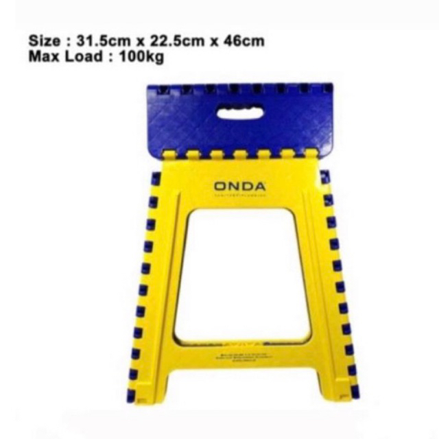 KURSI LIPAT ONDA KURSI PORTABLE KERJA ONDA TEBAL BAGUS BANGKU MURAH