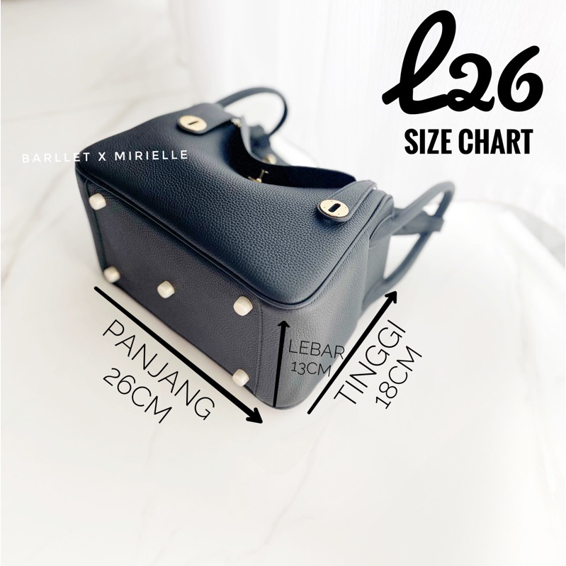 Barllet x Mirielle // L26 - Tas Jinjing Selempang Wanita / Tas Kulit Asli / Lin26